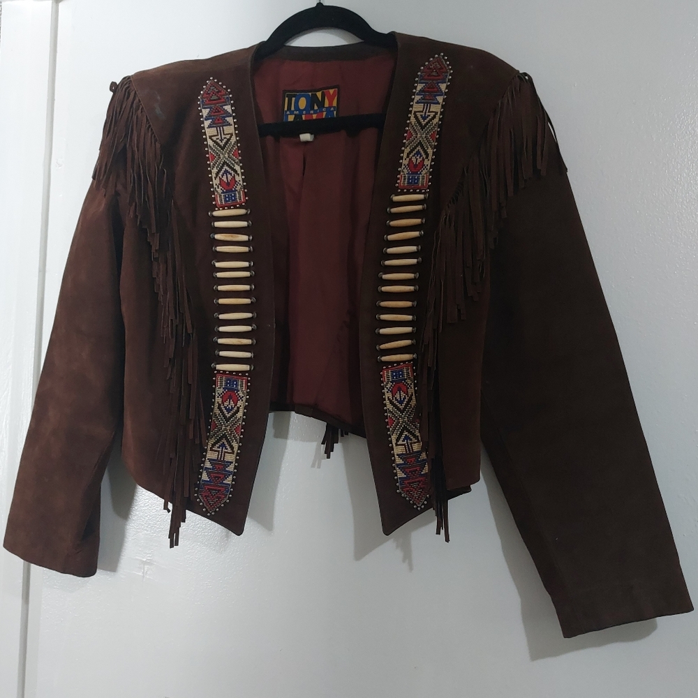 Tony Lama vintage suede